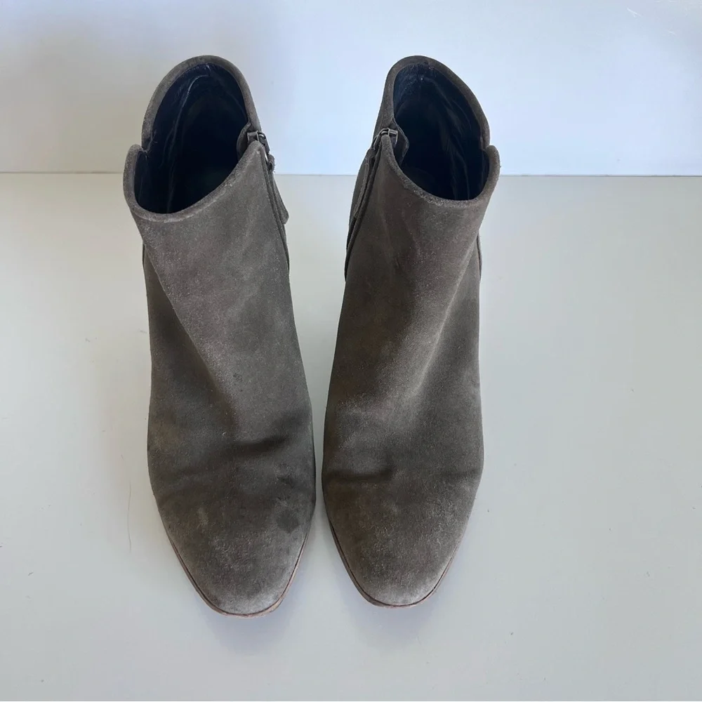 Giuseppe Zanotti Nicky Ankle Boots Suede Side Zip Pointed‎ Toe